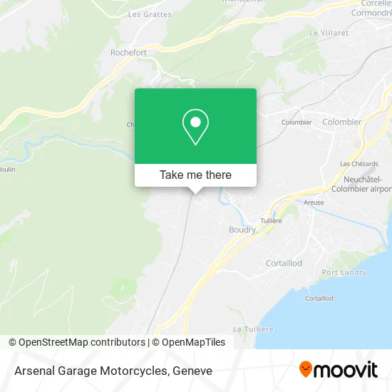 Arsenal Garage Motorcycles plan