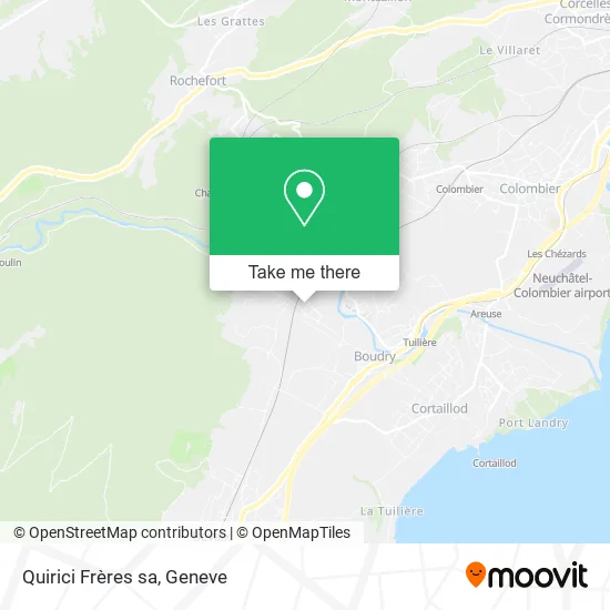 Quirici Frères sa map