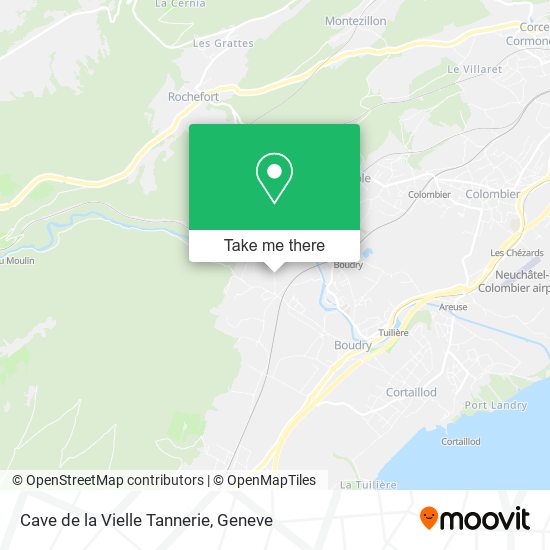 Cave de la Vielle Tannerie map
