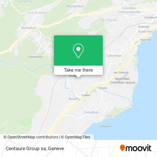 Centaure Group sa map