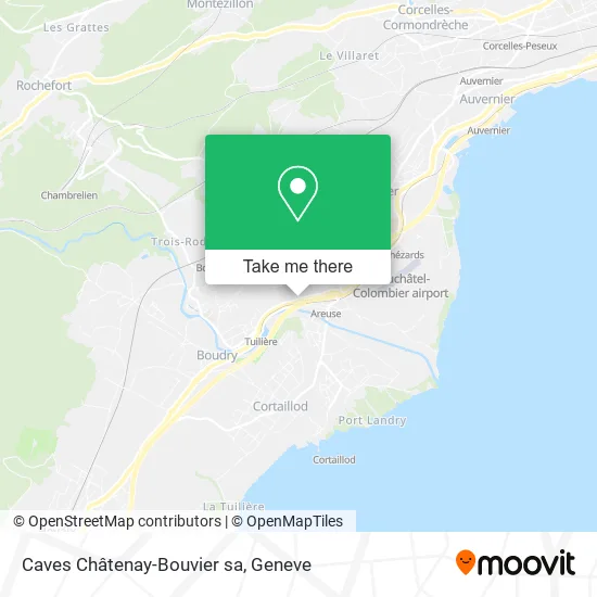 Caves Châtenay-Bouvier sa map