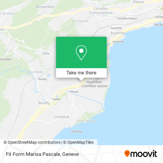 Fit Form Marisa Pascale map