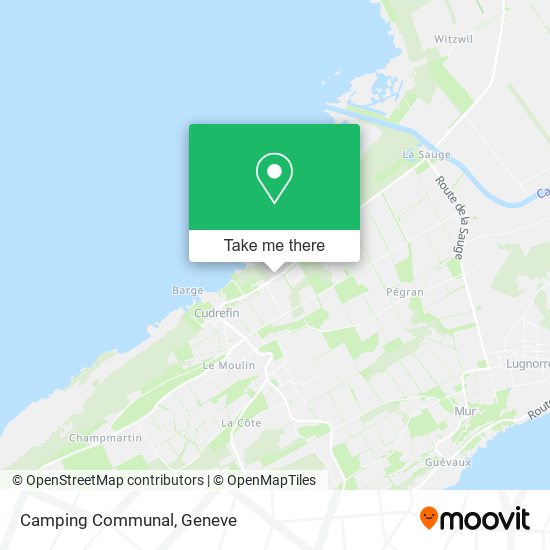 Camping Communal map