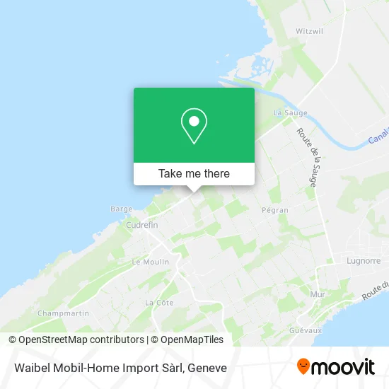 Waibel Mobil-Home Import Sàrl map