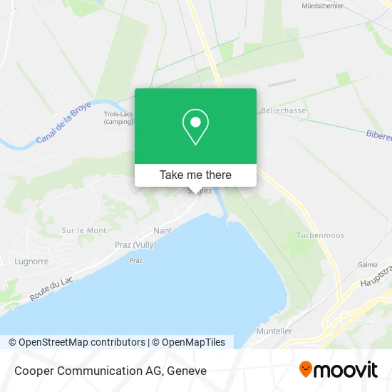 Cooper Communication AG map