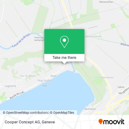 Cooper Concept AG map