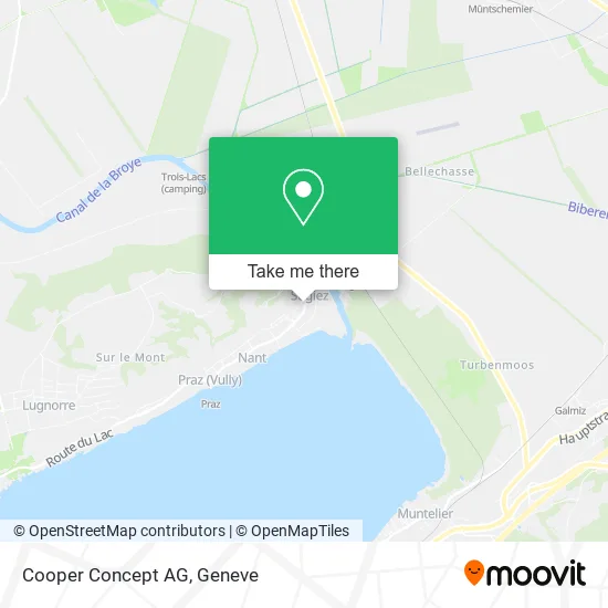 Cooper Concept AG map