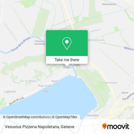 Vesuvius Pizzeria Napoletana map