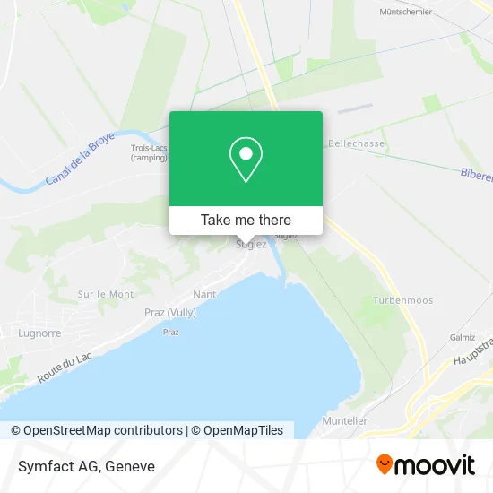Symfact AG map