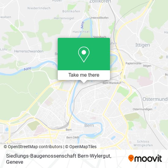 Siedlungs-Baugenossenschaft Bern-Wylergut map