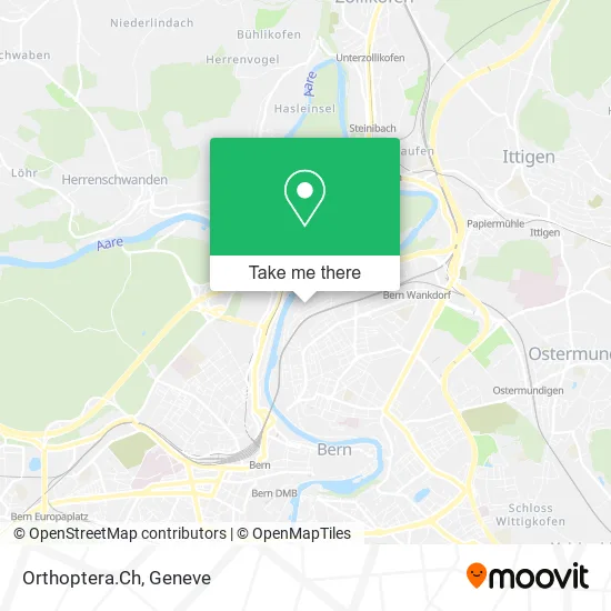 Orthoptera.Ch map