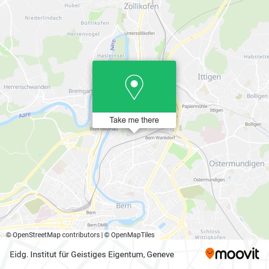 Eidg. Institut für Geistiges Eigentum map