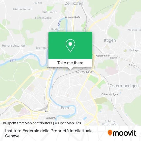Instituto Federale della Proprietà Intellettuale map