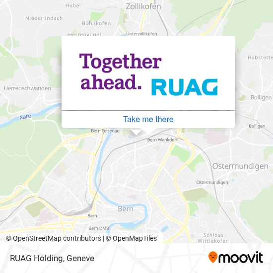 RUAG Holding map