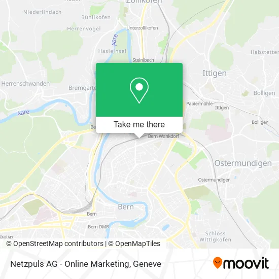 Netzpuls AG - Online Marketing map