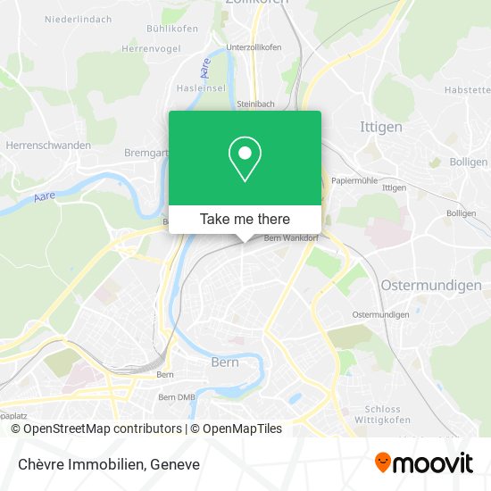 Chèvre Immobilien map