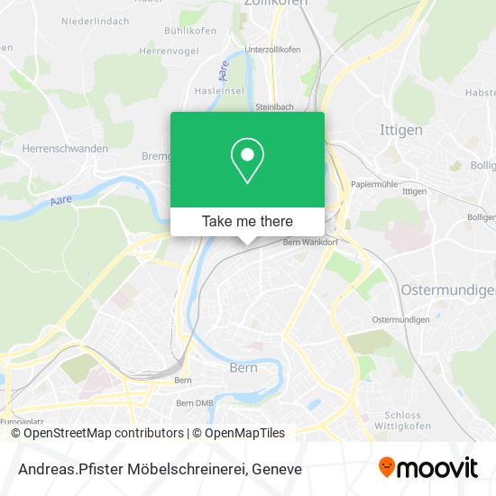Andreas.Pfister Möbelschreinerei map