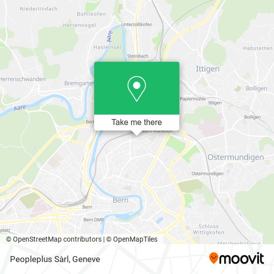 Peopleplus Sàrl map