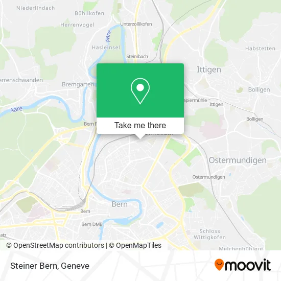 Steiner Bern map