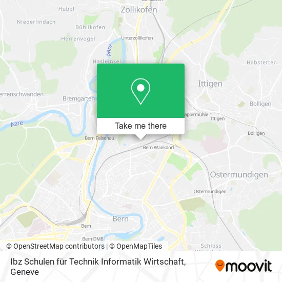 Ibz Schulen für Technik Informatik Wirtschaft map