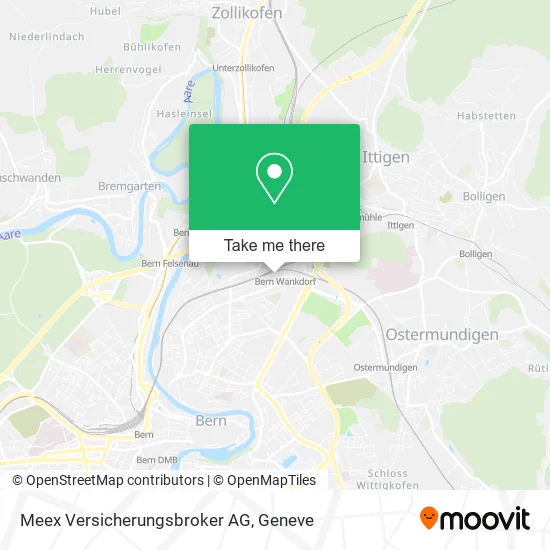 Meex Versicherungsbroker AG map