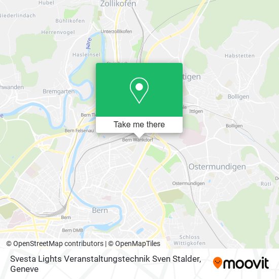 Svesta Lights Veranstaltungstechnik Sven Stalder map