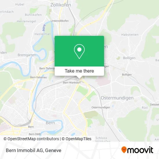 Bern Immobil AG map