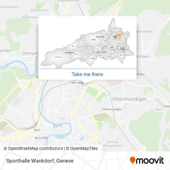 Sporthalle Wankdorf map