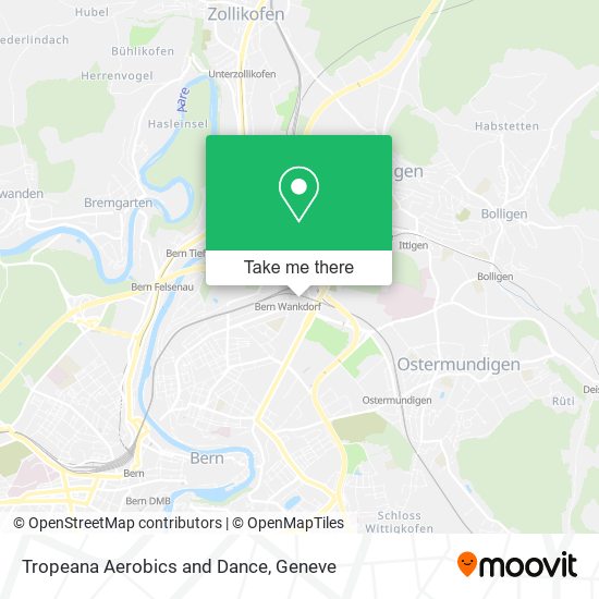 Tropeana Aerobics and Dance map