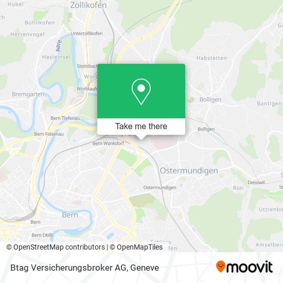 Btag Versicherungsbroker AG map