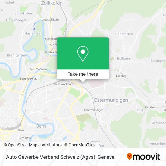 Auto Gewerbe Verband Schweiz (Agvs) map
