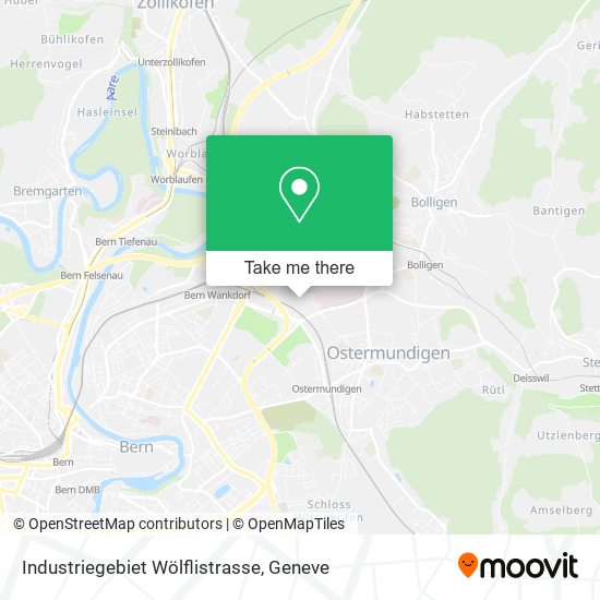 Industriegebiet Wölflistrasse map