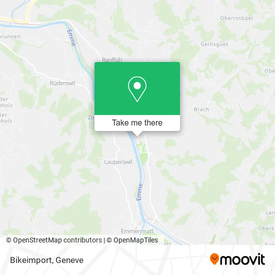 Bikeimport map