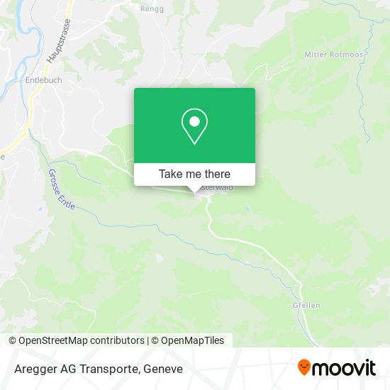 Aregger AG Transporte map