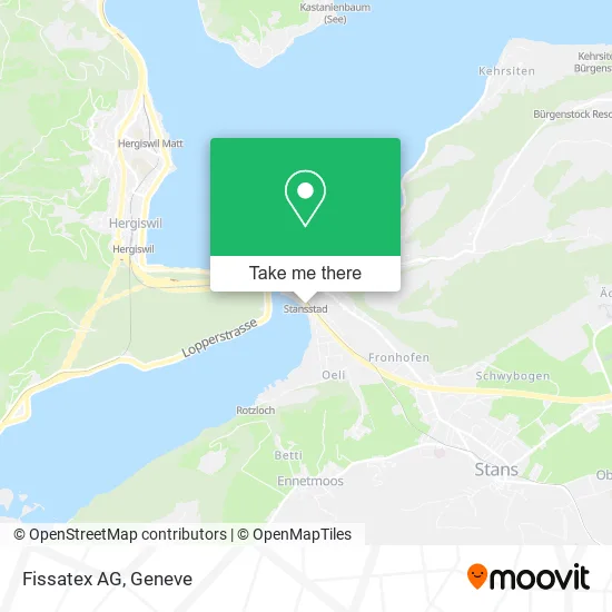 Fissatex AG map