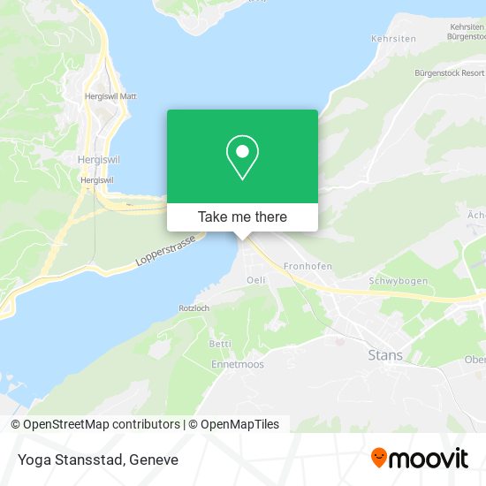 Yoga Stansstad map