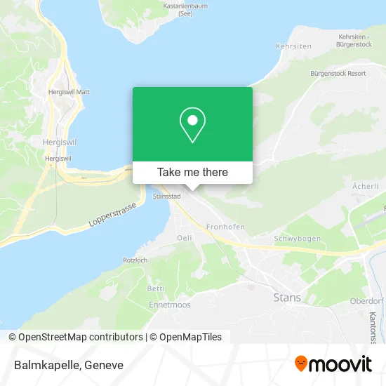 Balmkapelle map