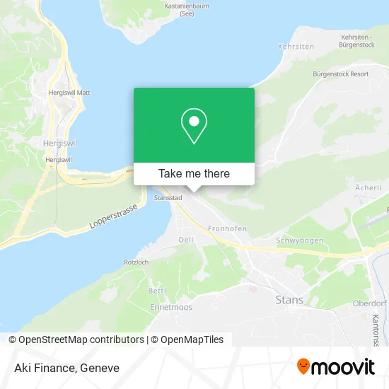 Aki Finance map