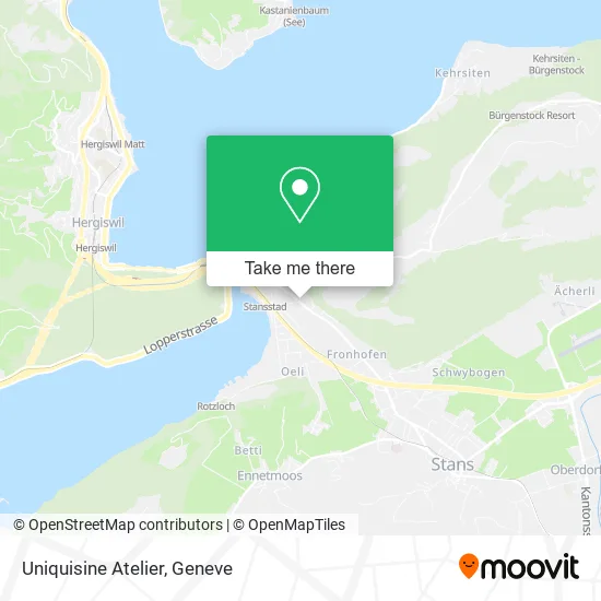 Uniquisine Atelier map