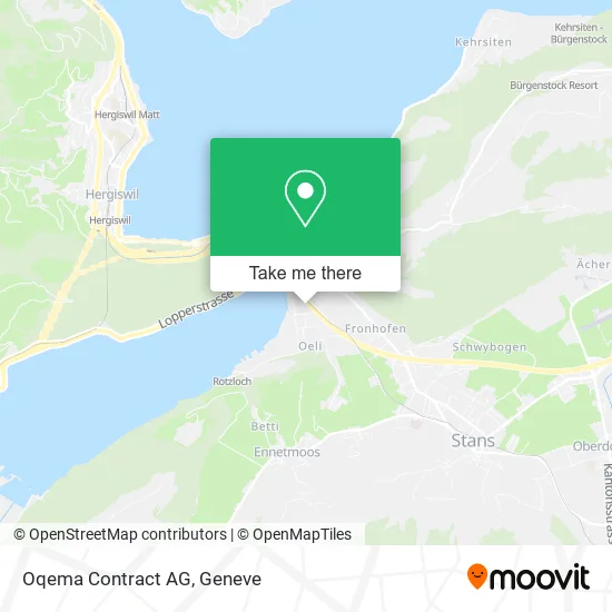 Oqema Contract AG map