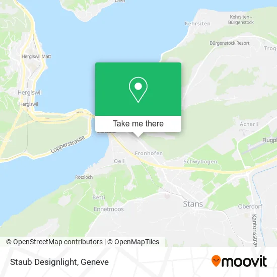 Staub Designlight map