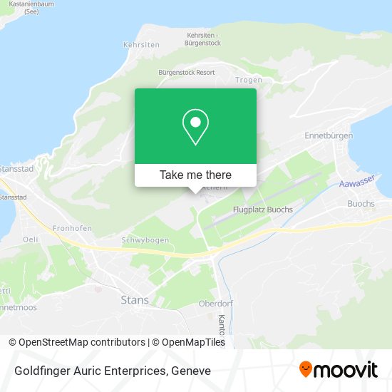Goldfinger Auric Enterprices map