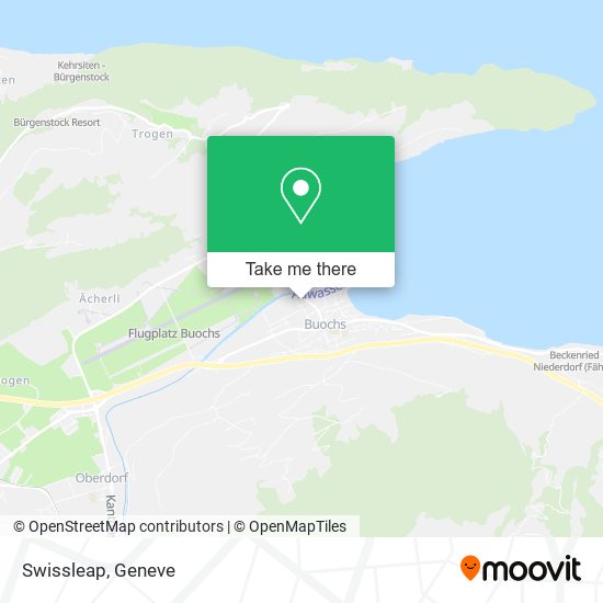 Swissleap map