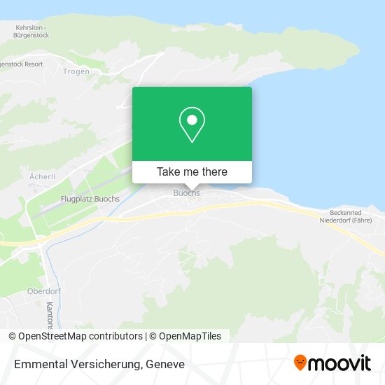 Emmental Versicherung map