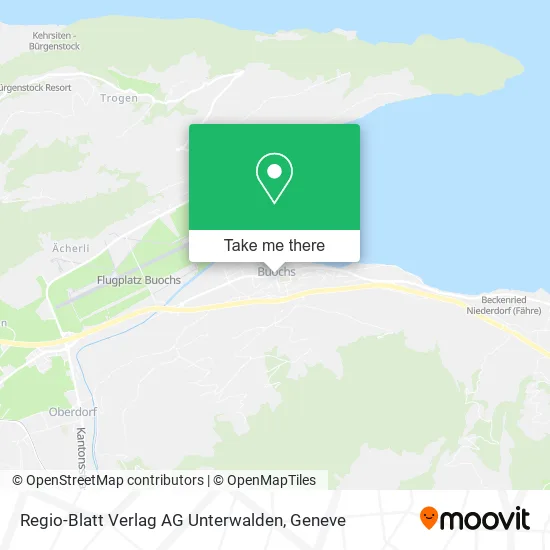 Regio-Blatt Verlag AG Unterwalden map