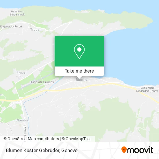 Blumen Kuster Gebrüder map