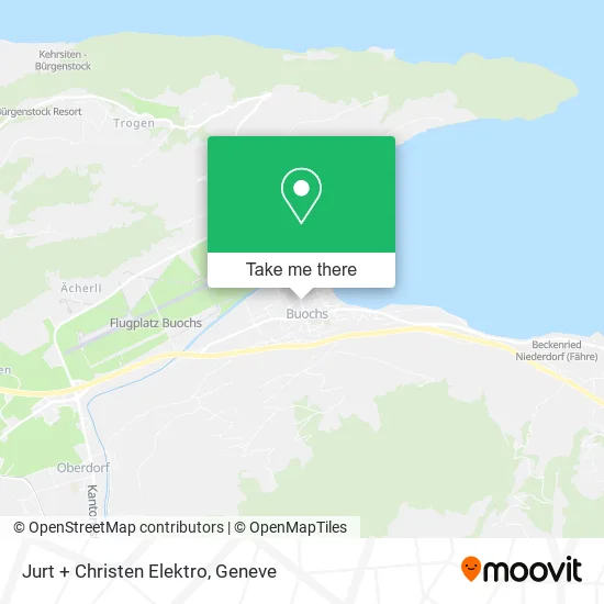 Jurt + Christen Elektro map