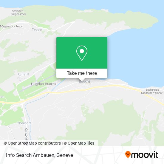 Info Search Ambauen map