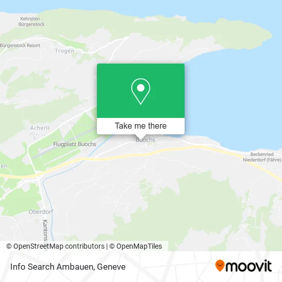 Info Search Ambauen map