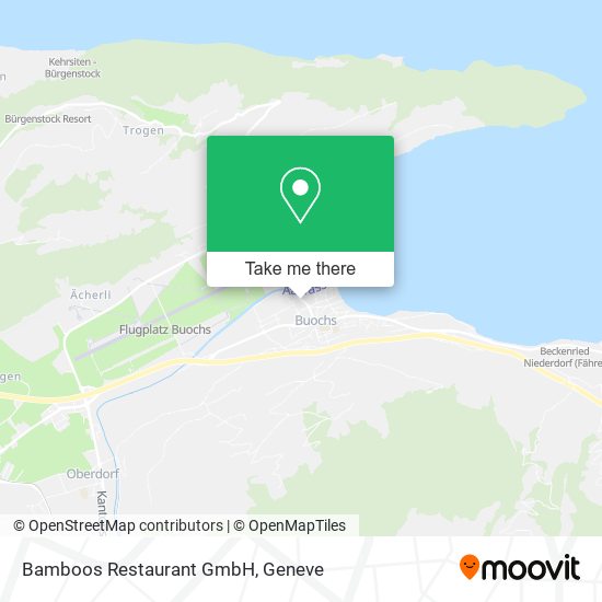 Bamboos Restaurant GmbH map